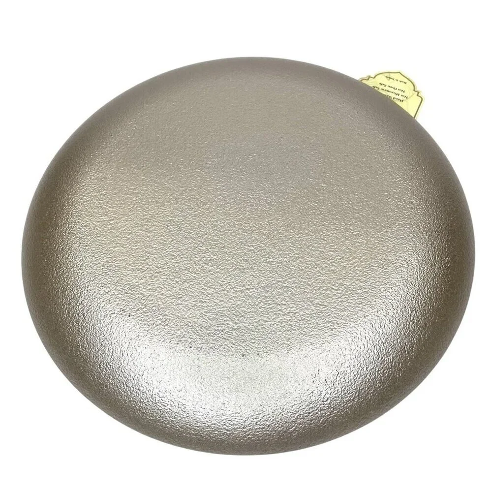 Turkish Glass 5 Charger Plates Set Platinum Gold Textured Gold Rim 13